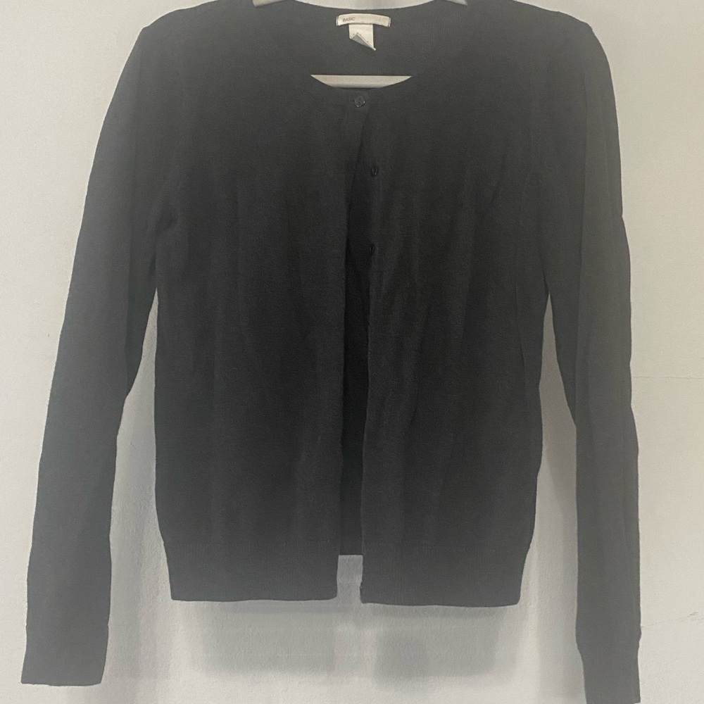 H&M Charcoal Grey Cardigan Sweater